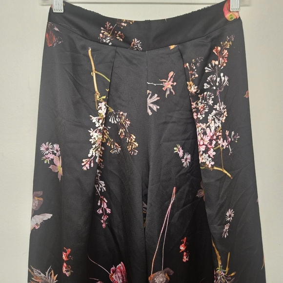VICTORIA SECRET FLORAL WIDE LEG PANTS WOMEN'S SIZE XS - Picture 5 of 10
